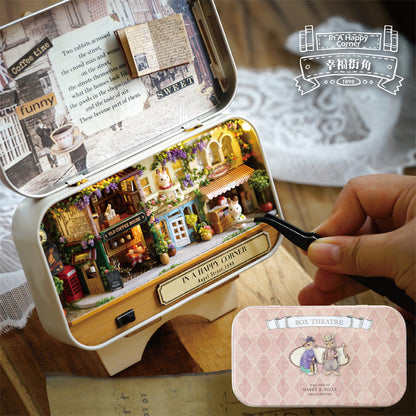 Frozen Box Theater DIY Model House Toy Gift