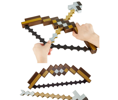 Yellow Plastic Bow and Arrow Set