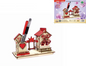 Creative DIY Pencil Holder Puzzle Toy - Heart Design