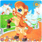 20-Piece Montessori 3D Cartoon Animal Car Puzzle