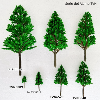 Poplar Tree Series Miniature Landscape Model Decor