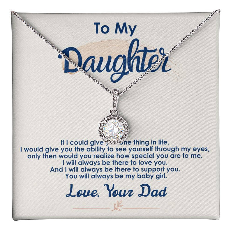Always Be My Baby Girl - Eternal Hope Necklace - Baker's General Store