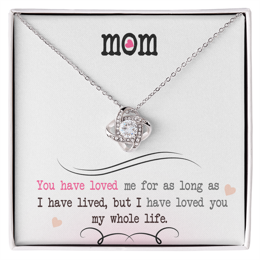 My Whole Life - Love Knot Necklace