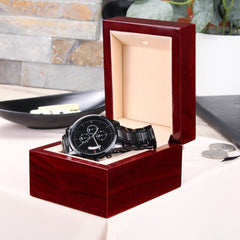 I Will Love You Until the End of Time – Men's Watch - Baker's General Store