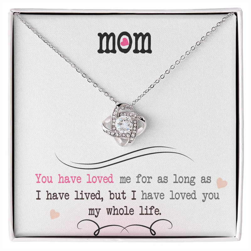 My Whole Life - Love Knot Necklace - Baker's General Store