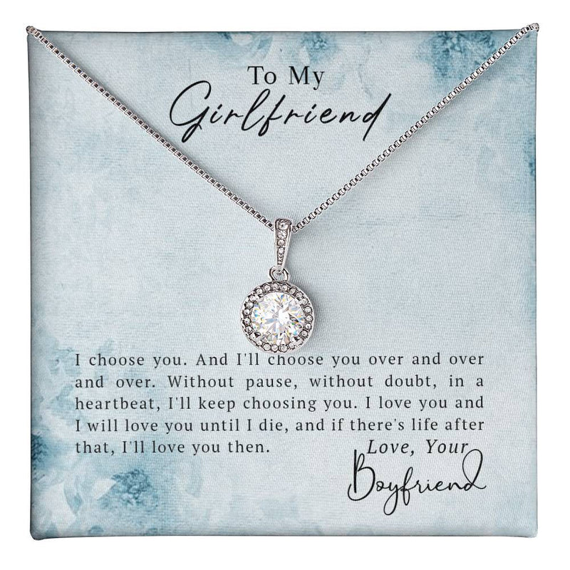 To My Girlfriend - Eternal Hope Necklace - Baker's General Store