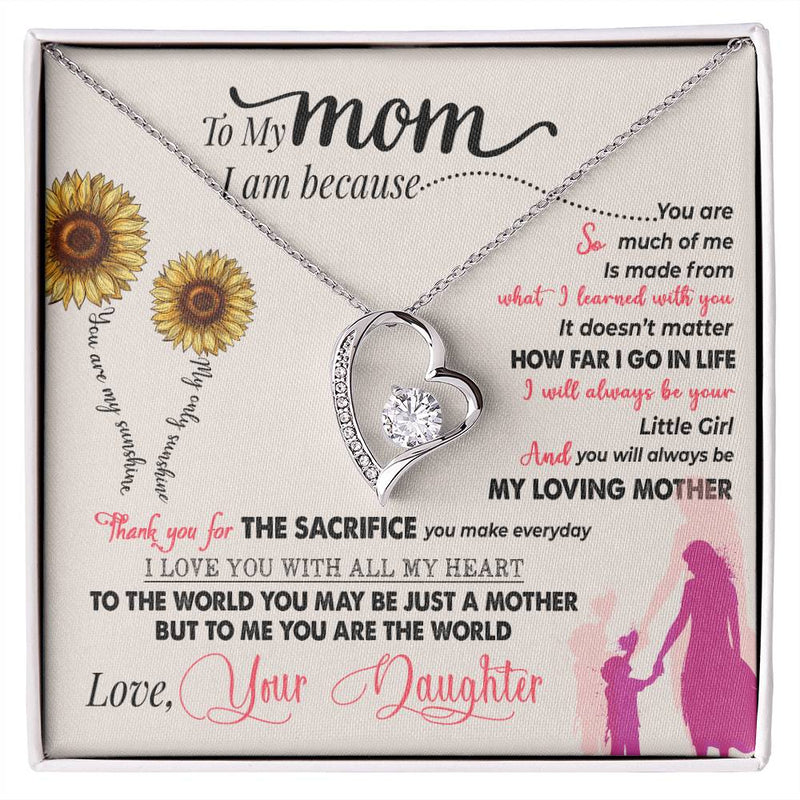 You Are My Sunshine - Forever Love Necklace - Baker's General Store